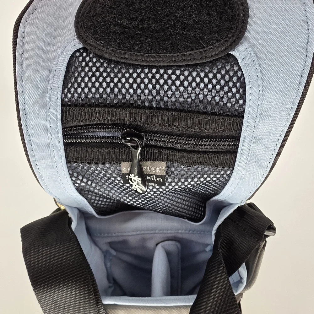 Crumpler 2 Million Dollar Home Camera Bag Case Black Gray Photography Crum New.